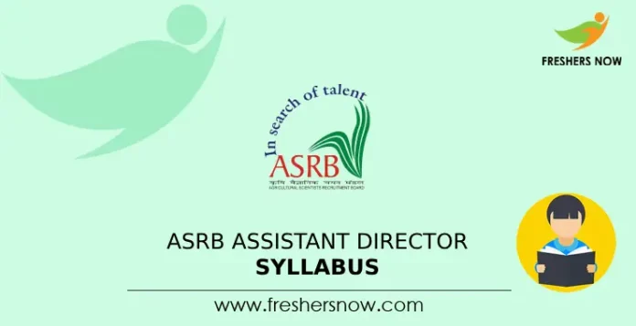 ASRB Assistant Director Syllabus