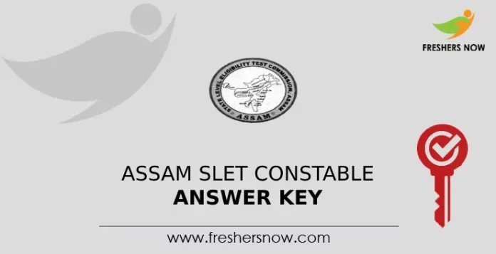 Assam SLET Constable Answer Key