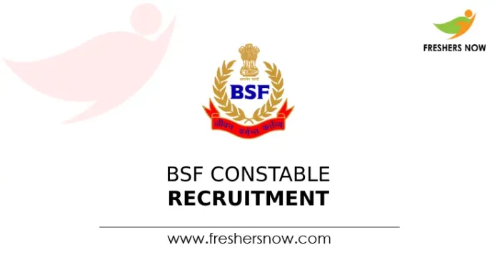 BSF Constable Recruitment