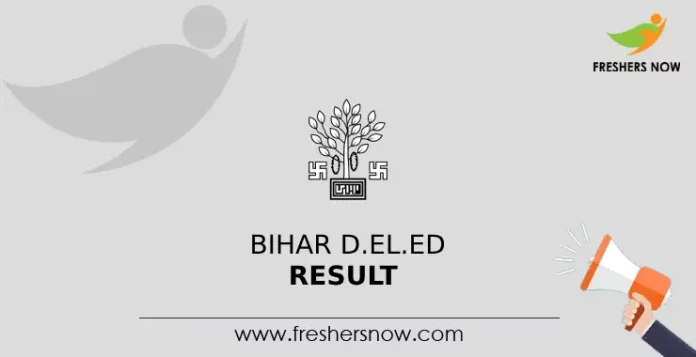 Bihar D.El.Ed Result