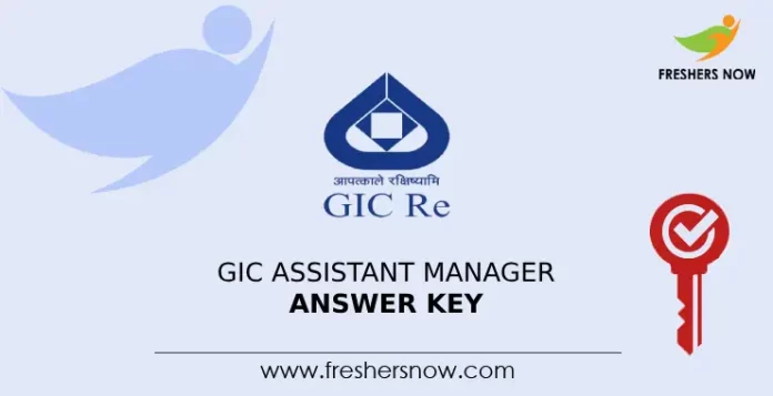 GIC Assistant Manager Answer Key