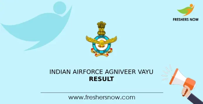 Indian Airforce Agniveer Vayu Result