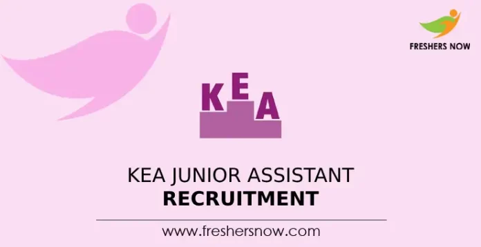 KEA Junior Assistant Recruitment