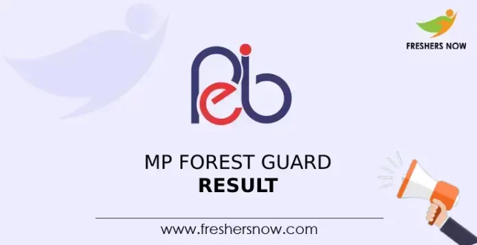 MP Forest Guard Result