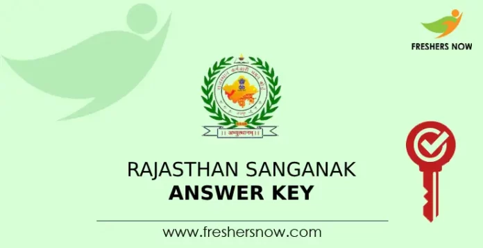 Rajasthan Sanganak Answer Key