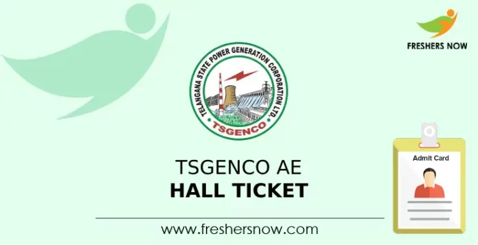 TSGENCO AE Hall Ticket 2024