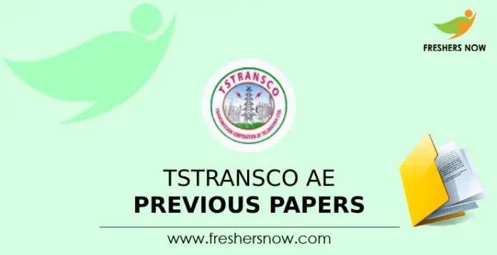 TSTRANSCO AE Previous Papers