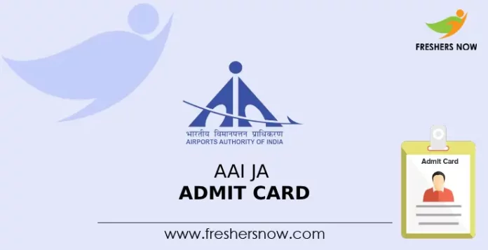 AAI JA Admit Card