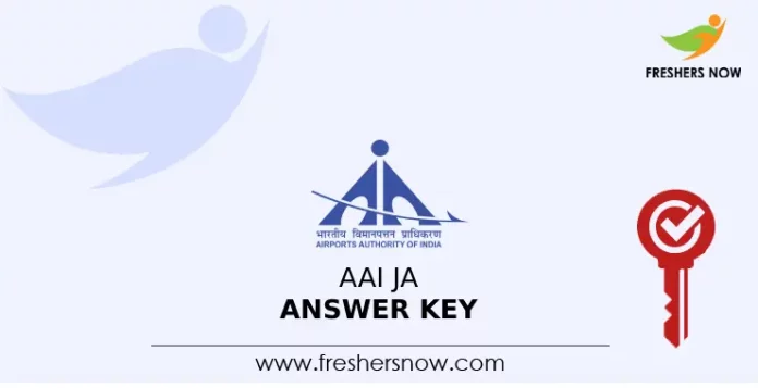 AAI JA Answer Key 2024