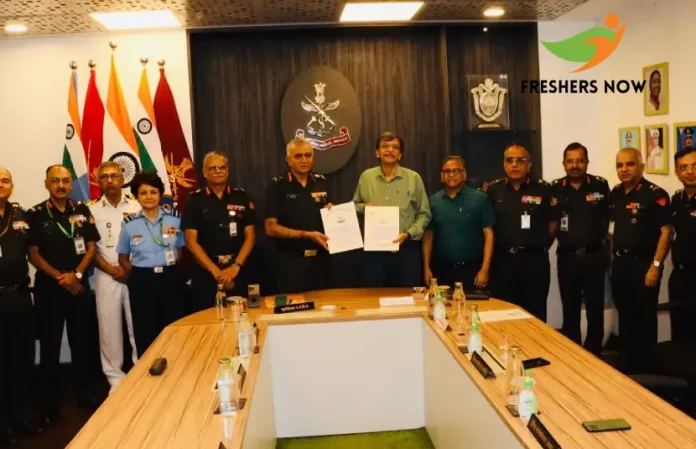 AFMS and IIT Delhi Sign a Memorandum Establishing a Collaboration on Training and Research