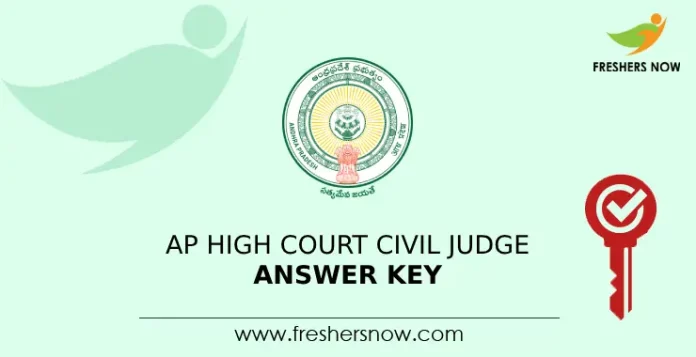 AP High Court Civil Judge Answer Key 2024