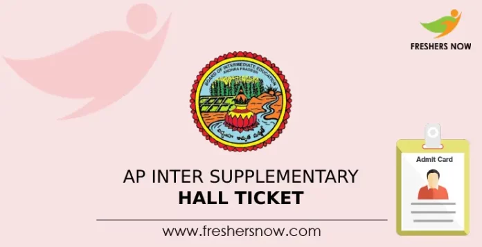 AP Inter Supplementary Hall Ticket 2024