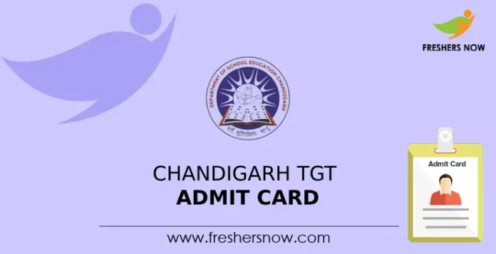 Chandigarh TGT Admit Card