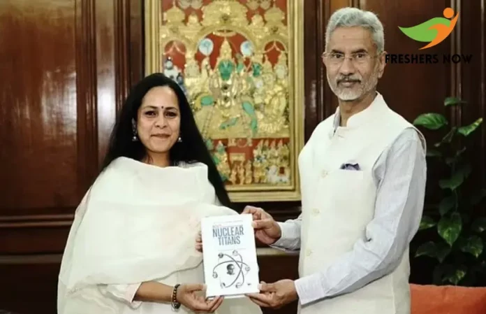 EAM Jaishankar Receives Book ‘India’s Nuclear Titans’