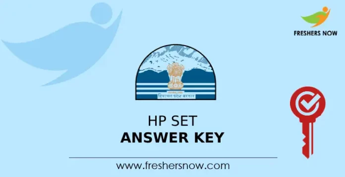 HP SET Answer Key 2024