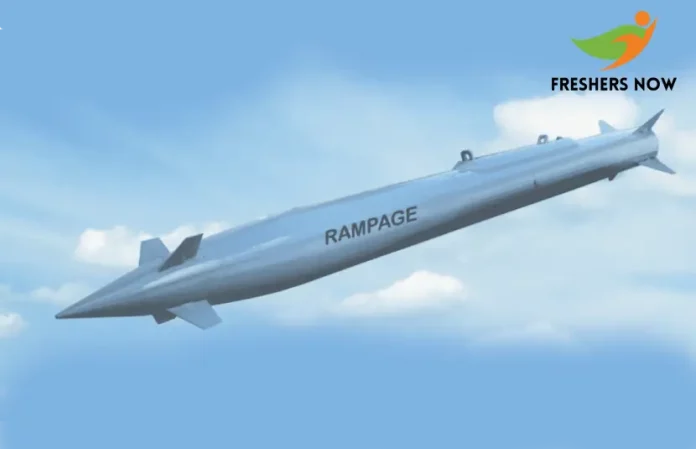 IAF and Indian Navy Induct Rampage Missile for Enhanced Strike Capabilities