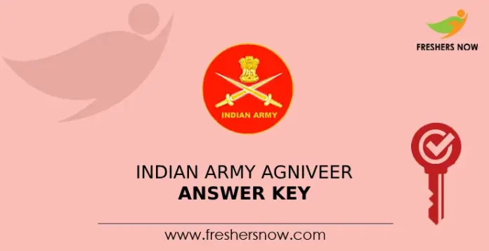 Indian Army Agniveer Answer Key 2024