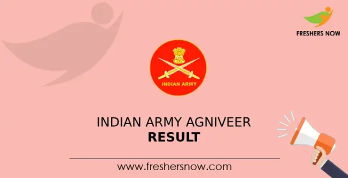 Indian Army Agniveer Result 2024