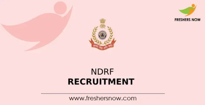 NDRF Recruitment