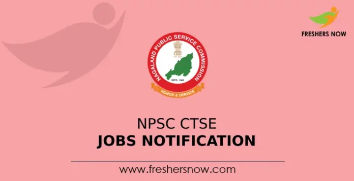 NPSC CTSE Jobs Notification