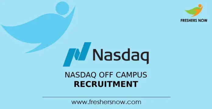 Nasdaq Off Campus Recruitment