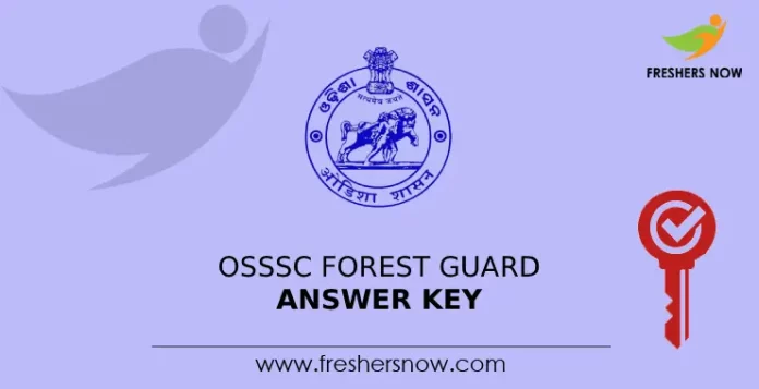 OSSSC Forest Guard Answer Key 2024