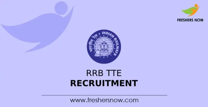 RRB TTE Recruitment