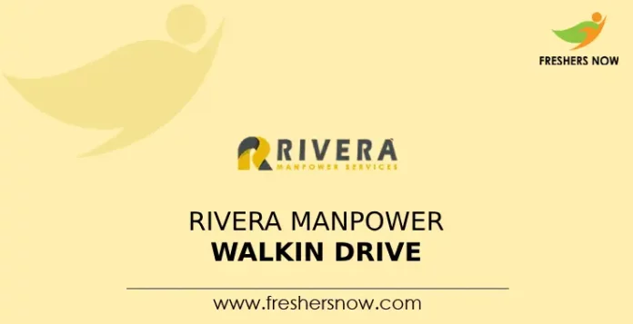 Rivera Manpower Walkin Drive