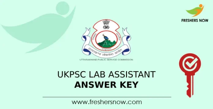UKPSC Lab Assistant Answer Key 2024