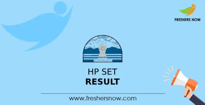 HP SET Result