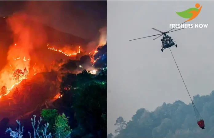 IAF Continues To Douse Forest Fire in Uttarakhand