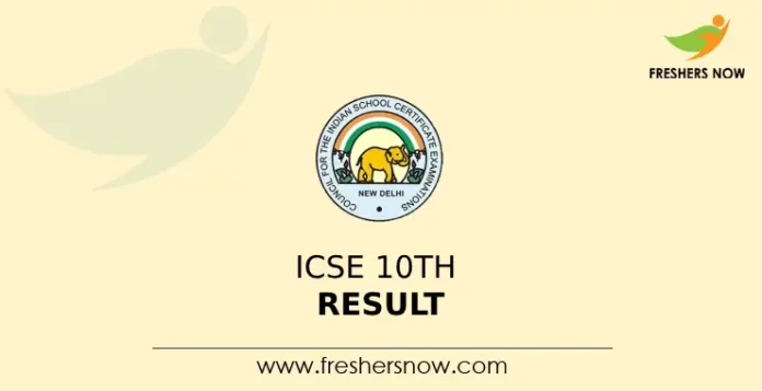 ICSE 10th Result 2024