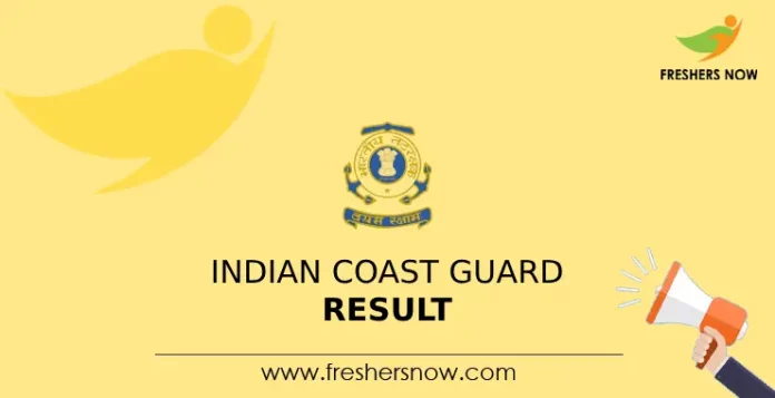 Indian Coast Guard Result