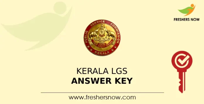 Kerala LGS Answer Key