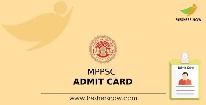 MPPSC Admit Card