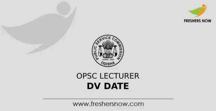 OPSC Lecturer DV Date