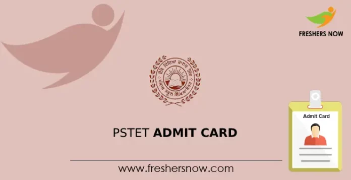 PSTET Admit Card 2024