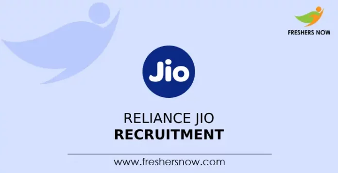 Reliance Jio Recruitment