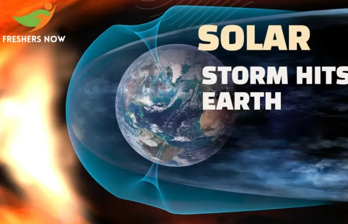 Strong Solar Storm Hits Earth, Filling Skies With Northern Lights
