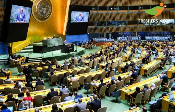 UN General Assembly Supports Palestinian Bid For Membership