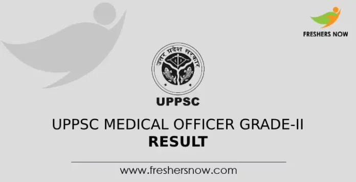 UPPSC Medical Officer Grade-II Result