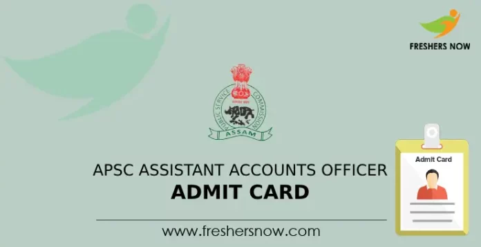 APSC Assistant Accounts Officer Admit Card 2024