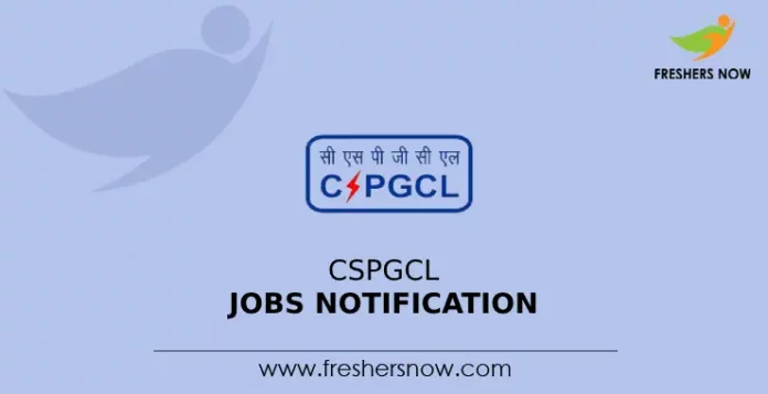 CSPGCL Jobs Notification