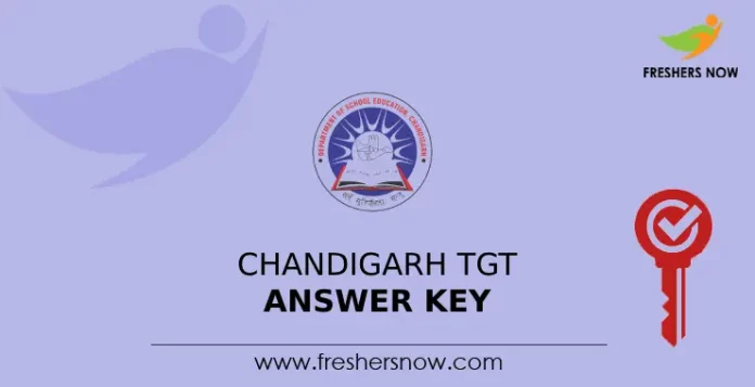 Chandigarh TGT Answer Key 2024