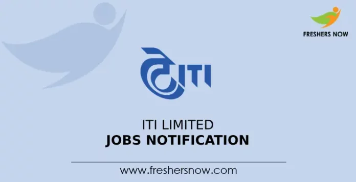 ITI Limited Jobs Notification