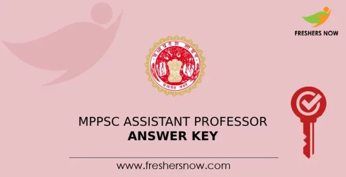 MPPSC Assistant Professor Answer Key