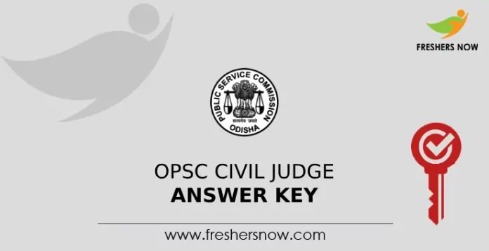 OPSC Civil Judge Answer Key