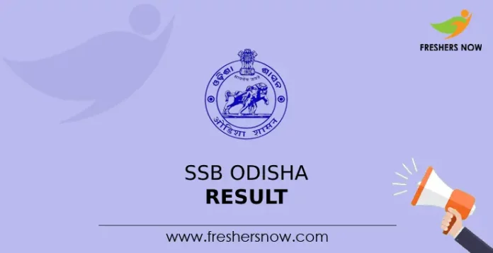 SSB Odisha Result
