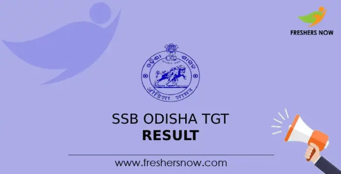 SSB Odisha TGT Result