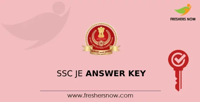 SSC JE Answer Key